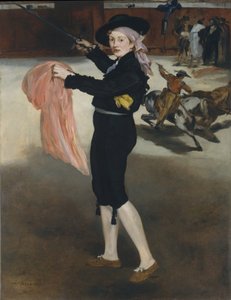 Mademoiselle V. . . in the Costume of an Espada