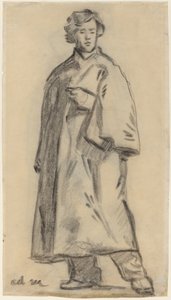 Man Wearing a Cloak by Édouard Manet