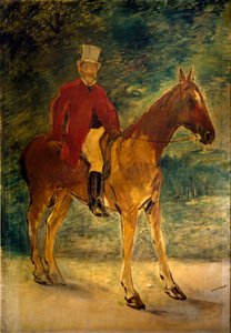 Monsieur Arnaud on Horseback