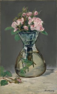 Moss Roses in a Vase. 1882