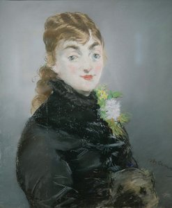 Méry Laurent with a Pug, 1882