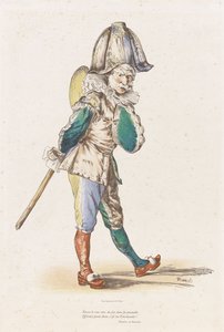 Punchinello by Édouard Manet