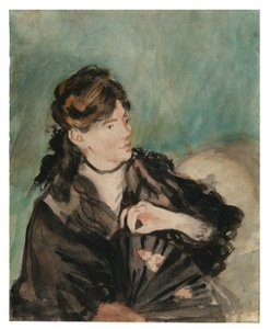 Portrait of Berthe Morisot with a Fan