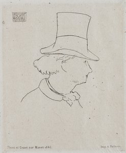 Portrait of Charles Baudelaire