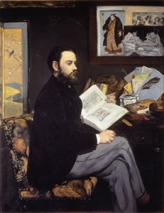 Portrait of Emile Zola - 1868