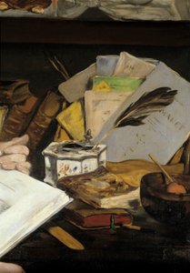 Portrait of Emile Zola (Detail)