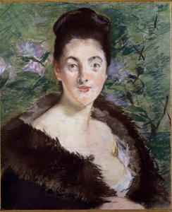 Portrait of Unknown or The Woman in Fur