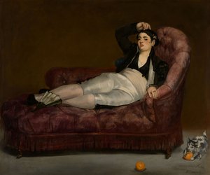 Reclining Young Woman in Spanish Costume