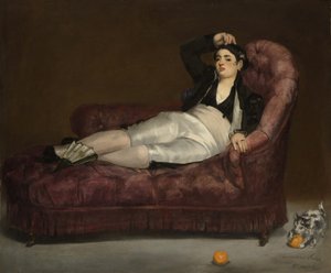 Reclining Young Woman in Spanish Costume