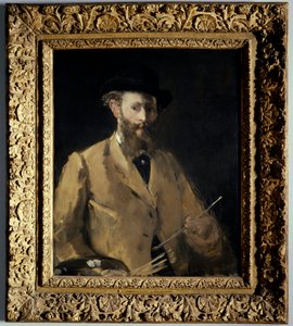 Self-Portrait with Palette by Édouard Manet