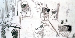 Street Scene by Édouard Manet