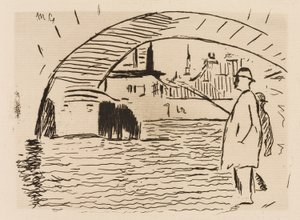 The Arch of the Bridge, plate 6 from The River by Édouard Manet