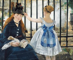 The Railway by Édouard Manet