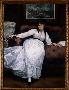 The Rest (Portrait of the Woman Painter Berthe Morisot on a Couch)