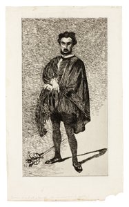 The Tragic Actor (Rouvière in the Role of Hamlet) by Édouard Manet