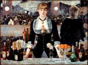 A Bar at the Folies-Bergère by Édouard Manet