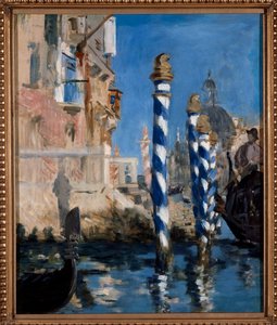 View of the Grand Canal of Venice (also called Blue Venice)