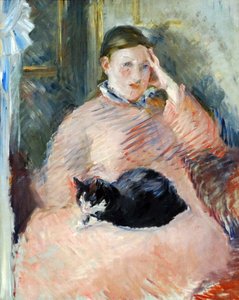 Woman with a Cat