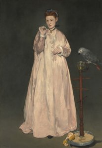Young Lady in 1866 by Édouard Manet