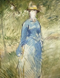 Young Woman in the Greenery