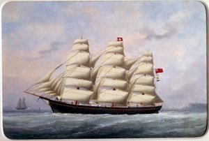 The sailboat William Lawrence