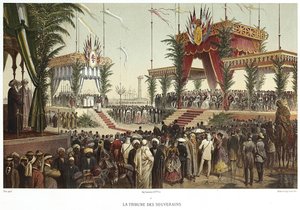 Canal de Suez. La Tribune des Souverains