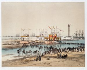 Inauguration of the Suez Canal in Port-Said (Port Said) - in 