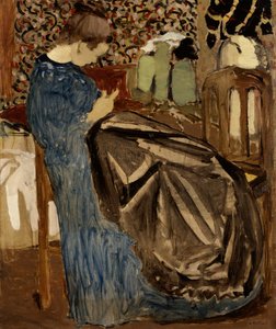 A Seamstress by Edouard Vuillard