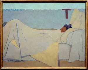 In Bed by Edouard Vuillard