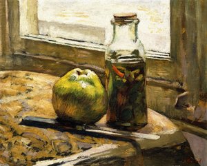 Jar of Pickles and Apple by Edouard Vuillard