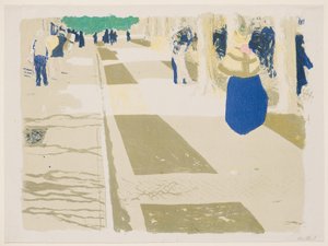 Landscapes and Interiors: The Avenue by Edouard Vuillard