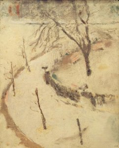 Winter on Berlioz Square by Edouard Vuillard