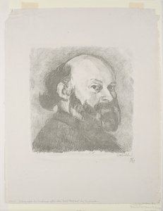 Portrait of Cézanne by Edouard Vuillard