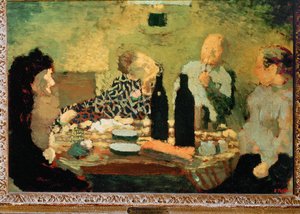 The Family After a Meal by Edouard Vuillard