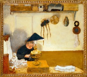 Madame Vuillard Sewing