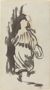 Walking Figure Seen from Behind by Edouard Vuillard