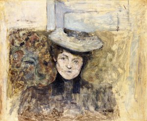 Woman with Netted Hat