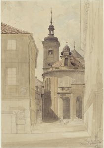 The Jesuit Church in Prague by Eduard Gaertner