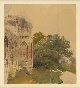 Lehnin Monastery by Eduard Gaertner