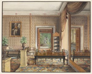 The Study of Prince Karl of Prussia by Eduard Gaertner