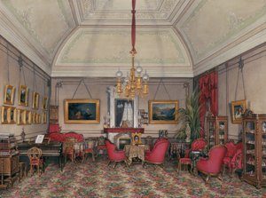 Interiors of the Winter Palace. The Fifth Reserved Apartment. The Drawing-Room of Grand Princess Maria Alexandrovna