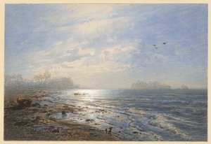 Coast of Burma by Eduard Hildebrandt