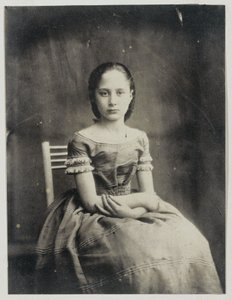 Portrait of a Girl by Eduard Isaac Asser