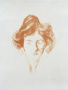 Berlin Model by Edvard Munch