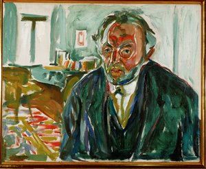 Edvard Munch, Self-Portrait After the Spanish Influenza