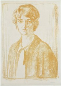 Hjardis Gierloff by Edvard Munch