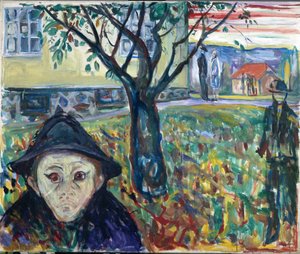 Jealousy in the Garden by Edvard Munch