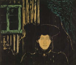 Moonlight by Edvard Munch