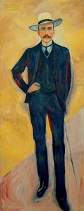 Portrait of Harry Graf Kessler by Edvard Munch