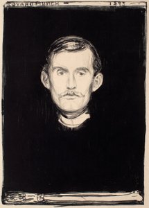 Self-Portrait by Edvard Munch